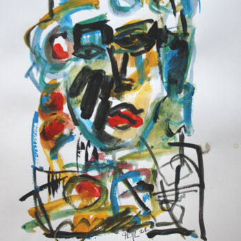 Картина под названием "RITUALS (Philip Lan…" - Philip/Ulrike Langen, Подлинное произведение искусства, Акрил