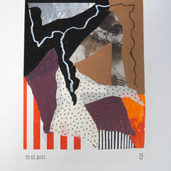 Collages intitolato "Collage 1" da Philip Vencken, Opera d'arte originale, Collages