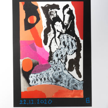 Коллажи под названием "Collage 3" - Philip Vencken, Подлинное произведение искусства, Коллажи