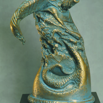 Skulptur mit dem Titel "TEAPOT 04" von Philipp Rukavishnikov, Original-Kunstwerk, Bronze