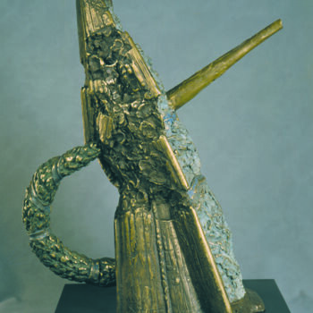 Sculpture titled "TEAPOT 08" by Philipp Rukavishnikov, Original Artwork, Bronze