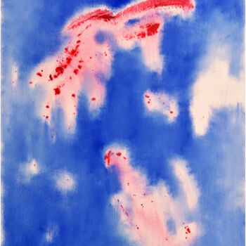 Pittura intitolato "Abstrait" da Philippe Alliet, Opera d'arte originale, Olio