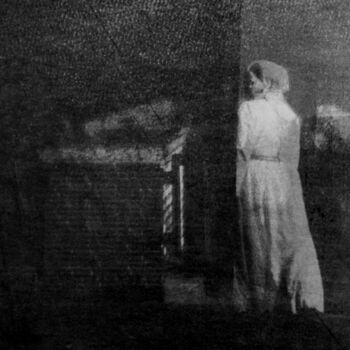 Fotografia intitulada "Une femme,la nuit..…" por Philippe Berthier, Obras de arte originais, Fotografia digital