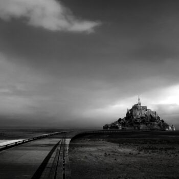 Fotografia zatytułowany „Le Mont Saint Miche…” autorstwa Philippe Berthier, Oryginalna praca, Fotografia cyfrowa
