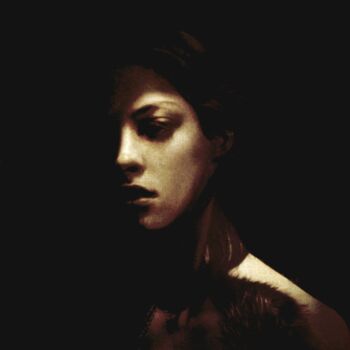 Digitale Kunst mit dem Titel "Dans le noir........" von Philippe Berthier, Original-Kunstwerk, Fotomontage