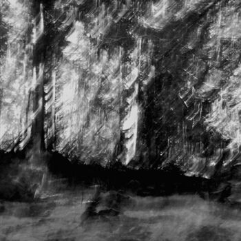 Фотография под названием "Feu de forêt......." - Philippe Berthier, Подлинное произведение искусства, Цифровая фотография