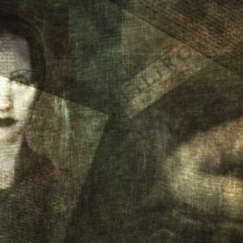 Photography titled "MONA" by Philippe Berthier, Original Artwork, Manipulated Photography