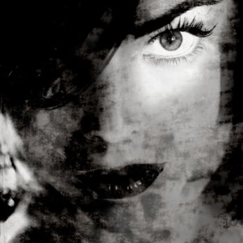 Fotografía titulada "Face....." por Philippe Berthier, Obra de arte original, Fotografía digital