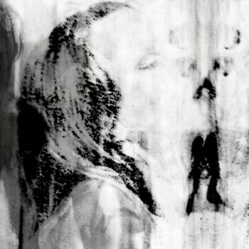 Photography titled "Le Baiser...." by Philippe Berthier, Original Artwork, Manipulated Photography