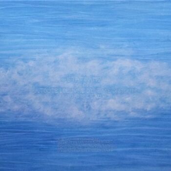 "" L 'âme de mer "" başlıklı Tablo Philippe Brobeck tarafından, Orijinal sanat, Guaş boya