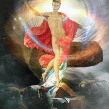 Digital Arts titled "La résurrection de…" by Philippe Cadet, Original Artwork, 2D Digital Work