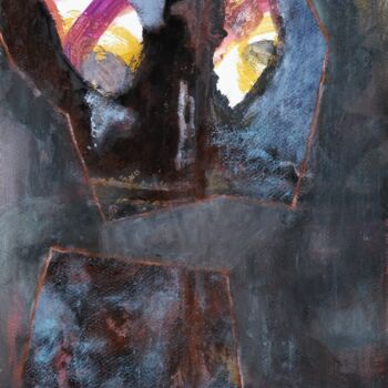 Pintura titulada "Midas" por Philippe Casaubon, Obra de arte original, Oleo