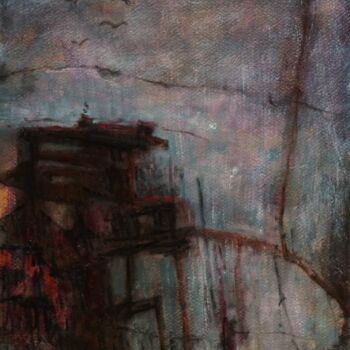 Pittura intitolato "Minerve" da Philippe Casaubon, Opera d'arte originale, Olio