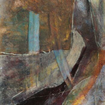 Pintura titulada "Mycénes" por Philippe Casaubon, Obra de arte original, Oleo