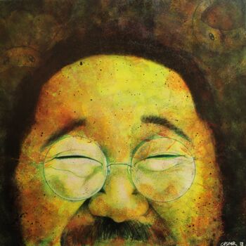 Peinture intitulée "Murakami" par Philippe Caspar, Œuvre d'art originale, Acrylique