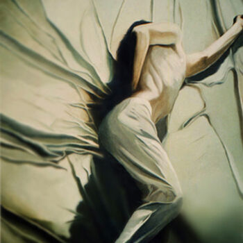Peinture intitulée "la-toile-d-araigne-…" par Philippe Clicq, Œuvre d'art originale, Huile