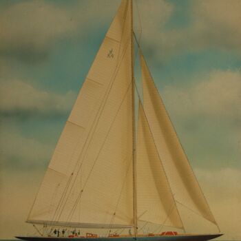 Peinture intitulée "Endeavour-II-65x95-…" par Philippe Conrad, Œuvre d'art originale