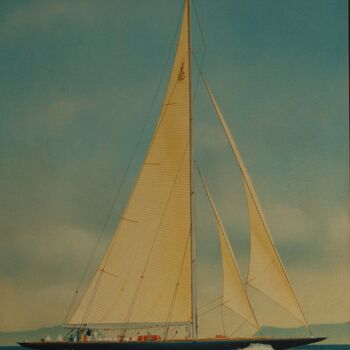Pintura intitulada "Endeavour II" por Philippe Conrad, Obras de arte originais
