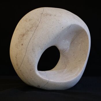 Rzeźba zatytułowany „Mobius #2” autorstwa Philippe Cotin, Oryginalna praca, Kamień