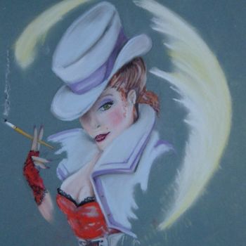 Pintura intitulada "cabaret" por Philippe Dran, Obras de arte originais