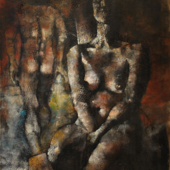 Painting titled "Sans titre" by Philippe-Emmanuel Amirault, Original Artwork