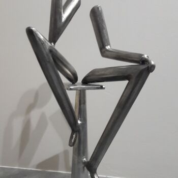 Escultura intitulada "J'y pense" por Philippe Fautrez, Obras de arte originais