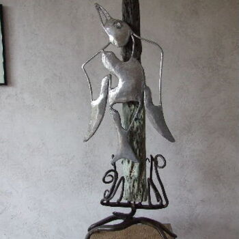 Skulptur mit dem Titel "amoco" von Philippe Fautrez, Original-Kunstwerk