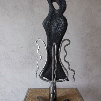 Sculpture titled "évasion" by Philippe Fautrez, Original Artwork