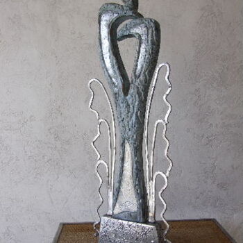 Escultura intitulada "longtemps aprés" por Philippe Fautrez, Obras de arte originais
