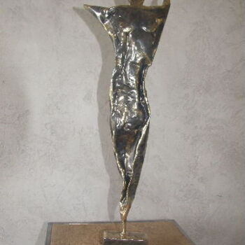 Skulptur mit dem Titel "alors devine" von Philippe Fautrez, Original-Kunstwerk