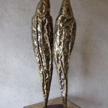 Sculpture intitulée "touaregs" par Philippe Fautrez, Œuvre d'art originale