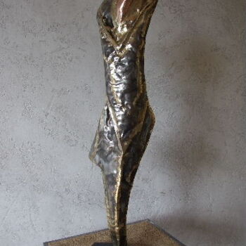 Sculpture titled "solitude" by Philippe Fautrez, Original Artwork