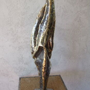 Sculpture intitulée "mélancolie" par Philippe Fautrez, Œuvre d'art originale