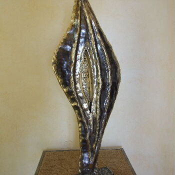 Sculpture titled "pour un regard" by Philippe Fautrez, Original Artwork