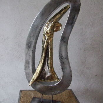 Skulptur mit dem Titel "rêve inachevé" von Philippe Fautrez, Original-Kunstwerk