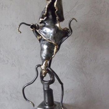Sculpture intitulée "Vers l'Ailleurs" par Philippe Fautrez, Œuvre d'art originale