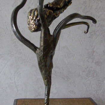 Escultura titulada "errance au vent" por Philippe Fautrez, Obra de arte original