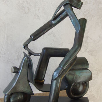 Sculpture titled "Le coup du père Fra…" by Philippe Fautrez, Original Artwork