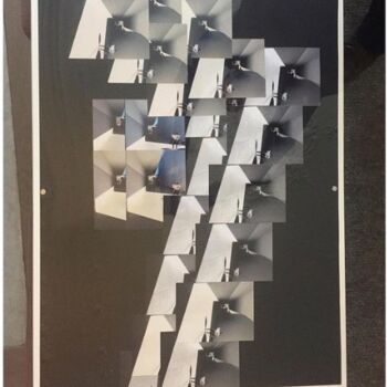 Fotografia intitolato "Ombres" da Philippe Haniez, Opera d'arte originale, Fotografia digitale Montato su Altro pannello rig…