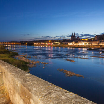 Photographie intitulée "Loire à Blois.jpg" par Philippe Nannetti, Œuvre d'art originale