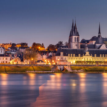 Photographie intitulée "Loire et St Nicolas…" par Philippe Nannetti, Œuvre d'art originale