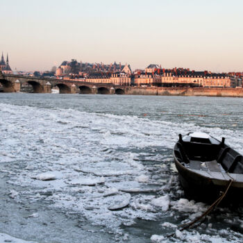 Fotografie mit dem Titel "loire glace.jpeg" von Philippe Nannetti, Original-Kunstwerk
