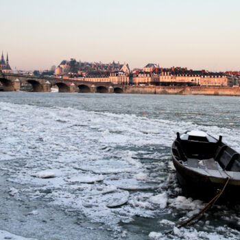 Fotografie getiteld "loire glace.jpeg" door Philippe Nannetti, Origineel Kunstwerk