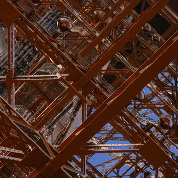 Photography titled "structure eiffel.jpg" by Philippe Nannetti, Original Artwork