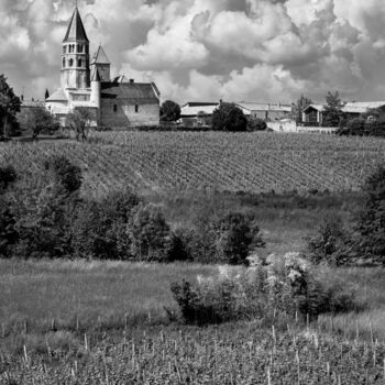 Photographie intitulée "vignobles beaujolai…" par Philippe Nannetti, Œuvre d'art originale