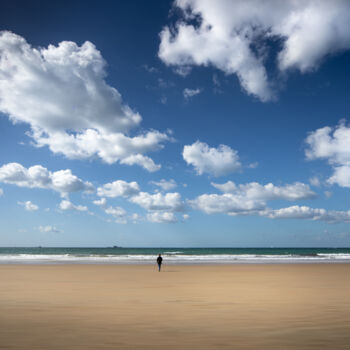 Photographie intitulée "plage st malo.jpg" par Philippe Nannetti, Œuvre d'art originale