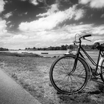 Photographie intitulée "la Loire à vélo.jpg" par Philippe Nannetti, Œuvre d'art originale