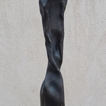 Escultura titulada "FIGURE 82" por Philippe Olive, Obra de arte original, Metales