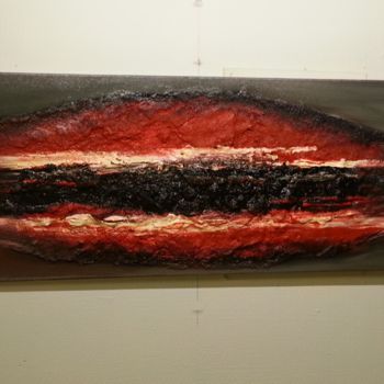 Peinture intitulée "la faille" par Philippe Ostyn, Œuvre d'art originale, Acrylique