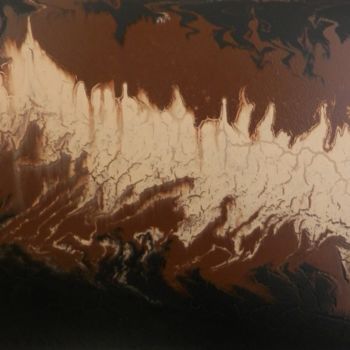 Ζωγραφική με τίτλο "Le taureau" από Philippe Ostyn, Αυθεντικά έργα τέχνης, Ακρυλικό